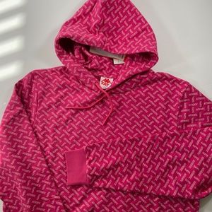 KAPPA AUTHENTIC PINK LARGE WOMENS HOODIE SWEATSHIRT